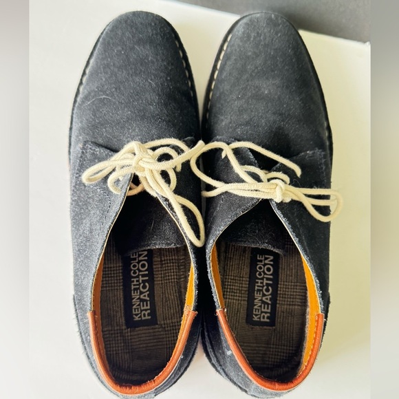 Kenneth Cole Suede Navy Chukka Boots Men’s 7.5 Navy - Picture 9 of 9